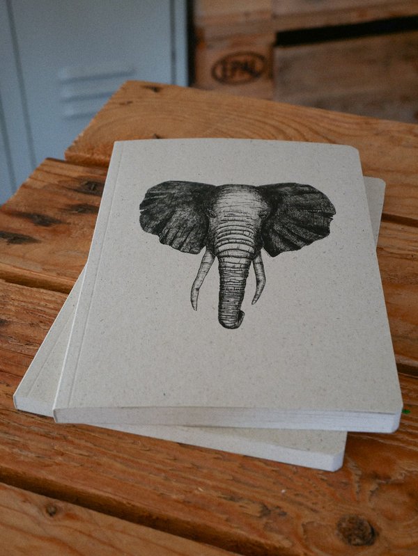 Graspapierbuch Elefant